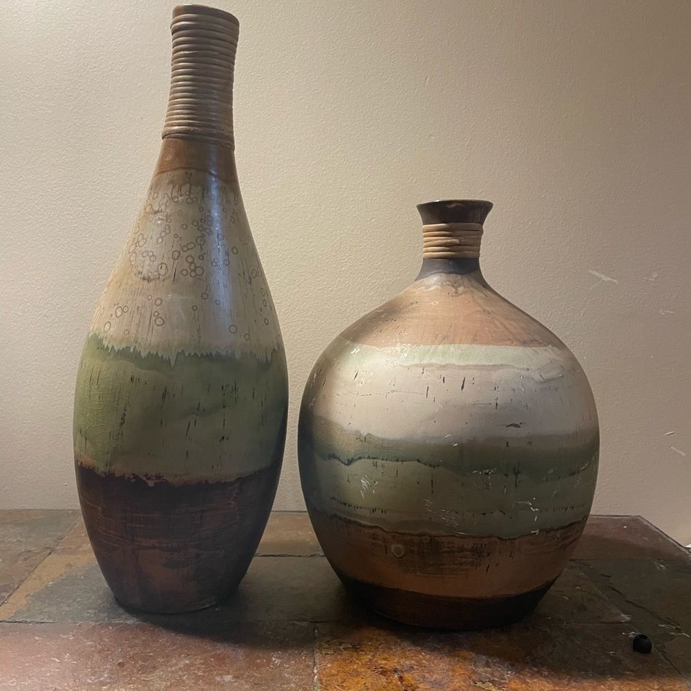 Beautiful large vaces. 17x20 and 13x 30